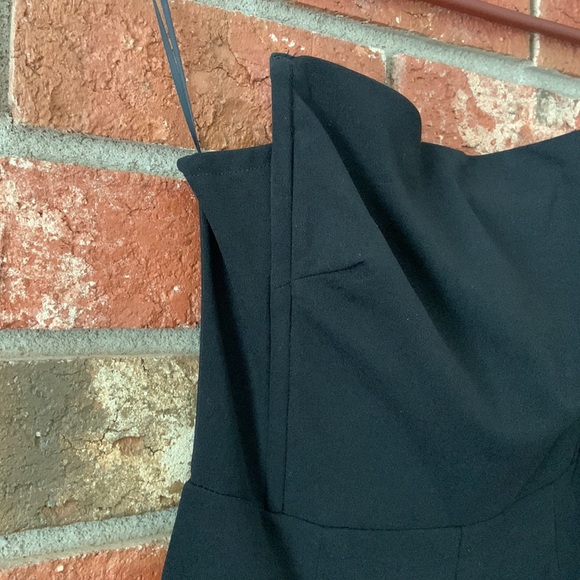 Hello Molly Black Strapless Zipper Jumpsuit - Picture 5 of 9